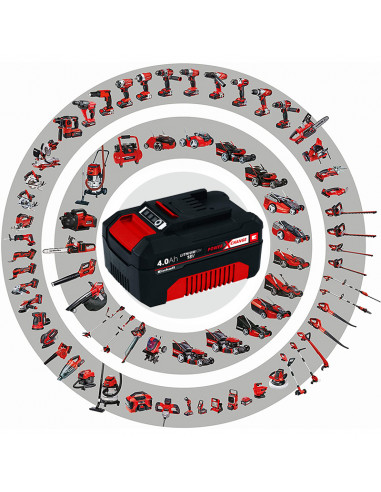  Synergy Digital Batería para herramienta eléctrica, compatible  con herramienta eléctrica Einhell Freelexo Cam 500, (iones de litio, 18 V,  2000 mAh), capacidad ultra alta, repuesto para batería Einhell 45.114.36 :  Salud y Hogar
